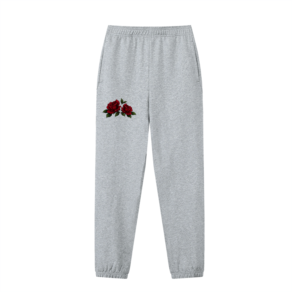 FLOWER GRAY ALBANY ROSE SWEATPANTS