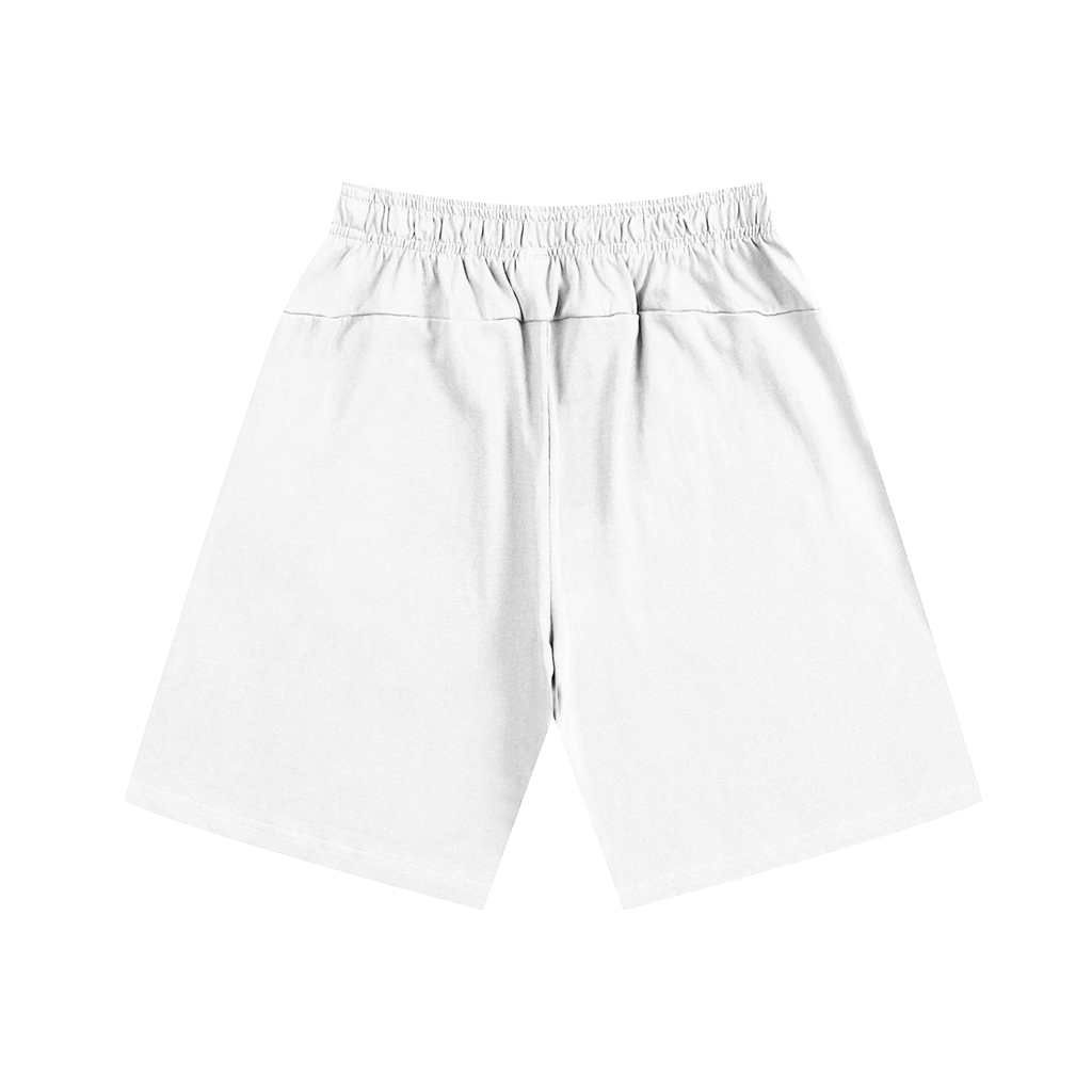 WHITE ALBANY ROSE COTTON SHORTS
