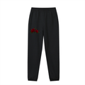 BLACK ALBANY ROSE SWEATPANTS