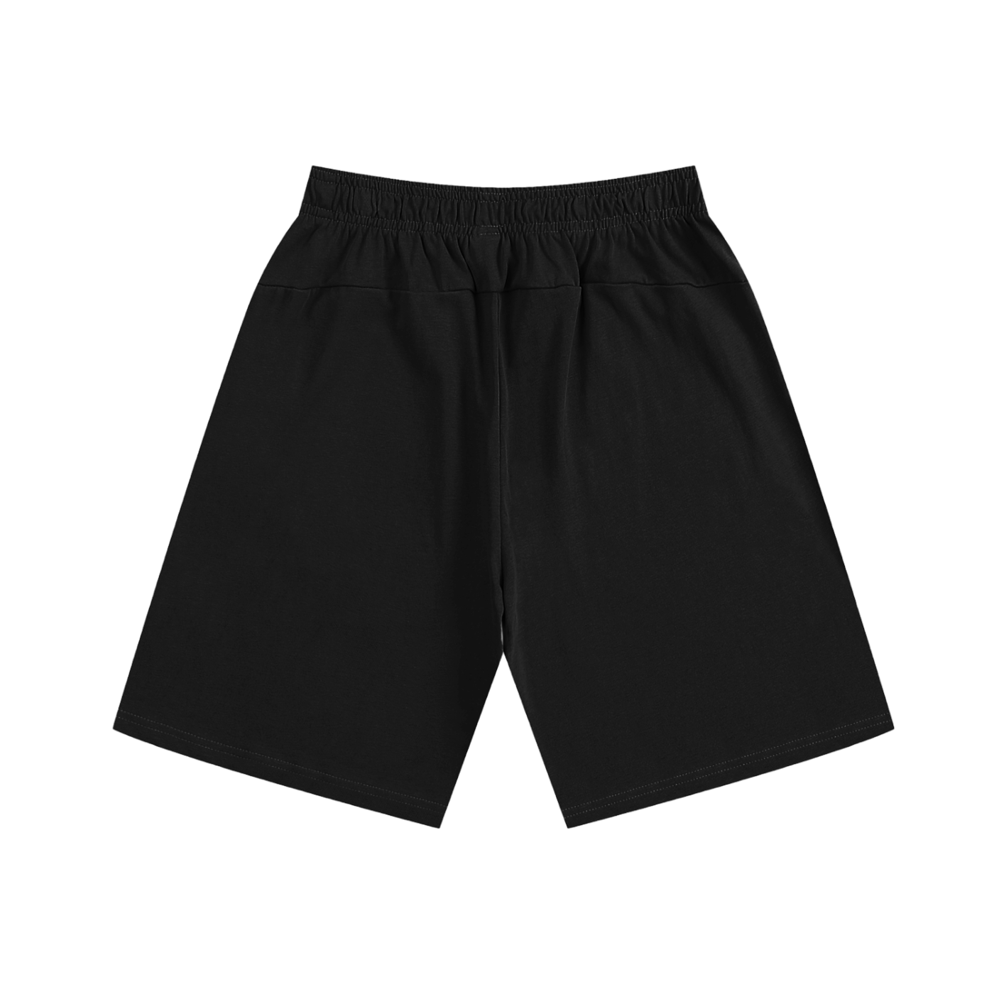 BLACK ALBANY ROSE  COTTON SHORTS
